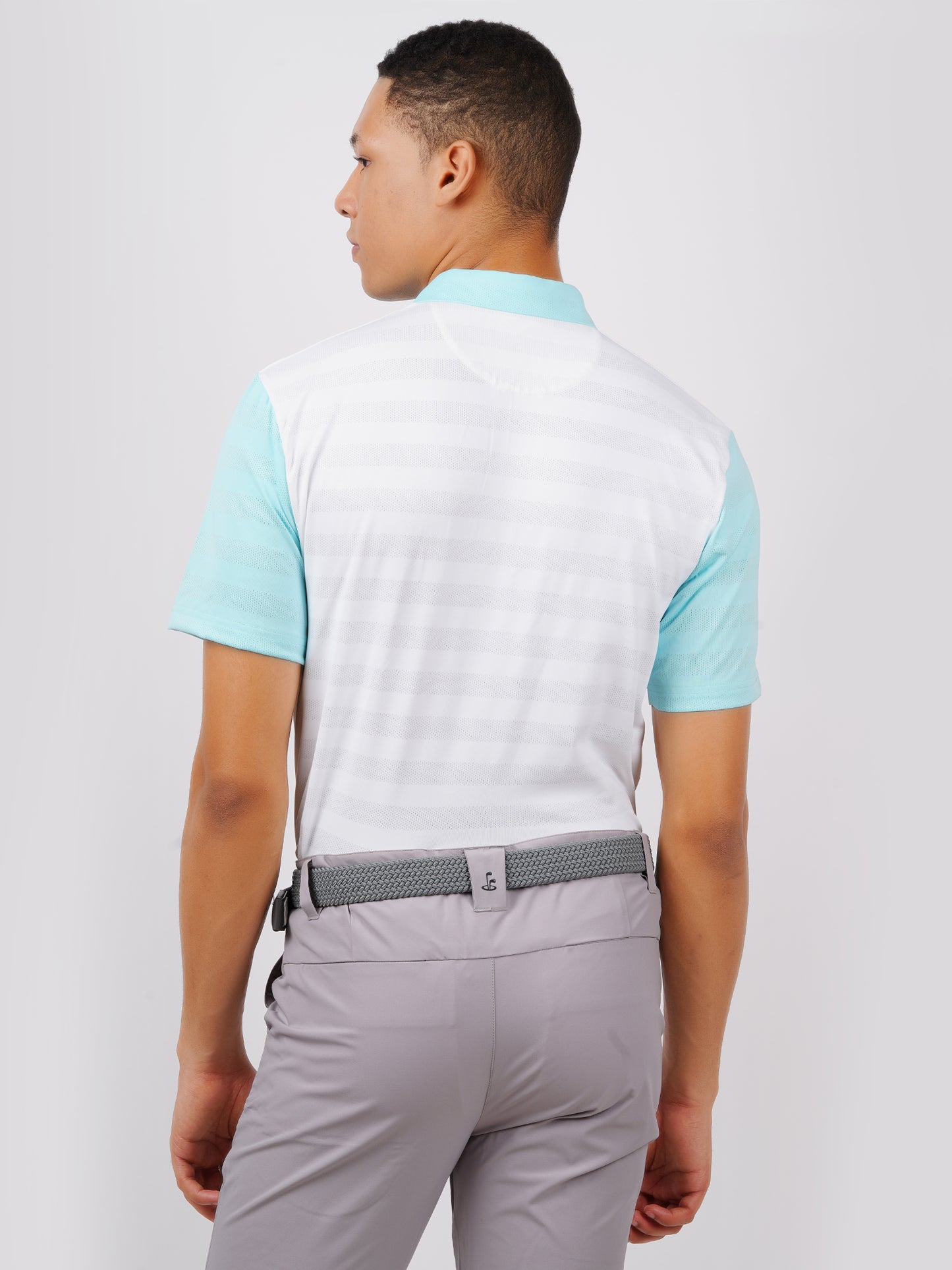 JACQUARD GOLF POLO