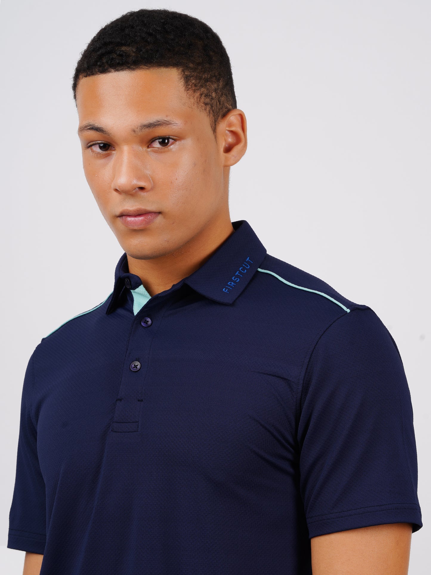 JACQUARD GOLF POLO