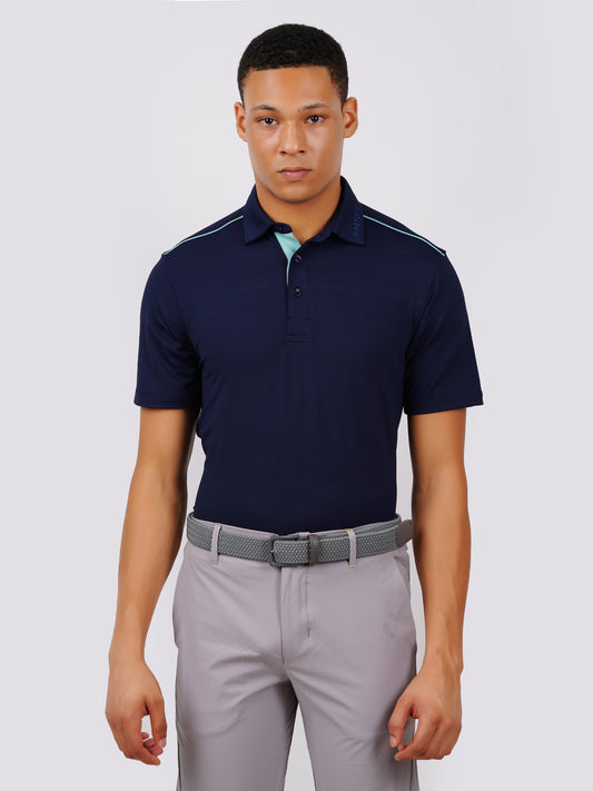 JACQUARD GOLF POLO