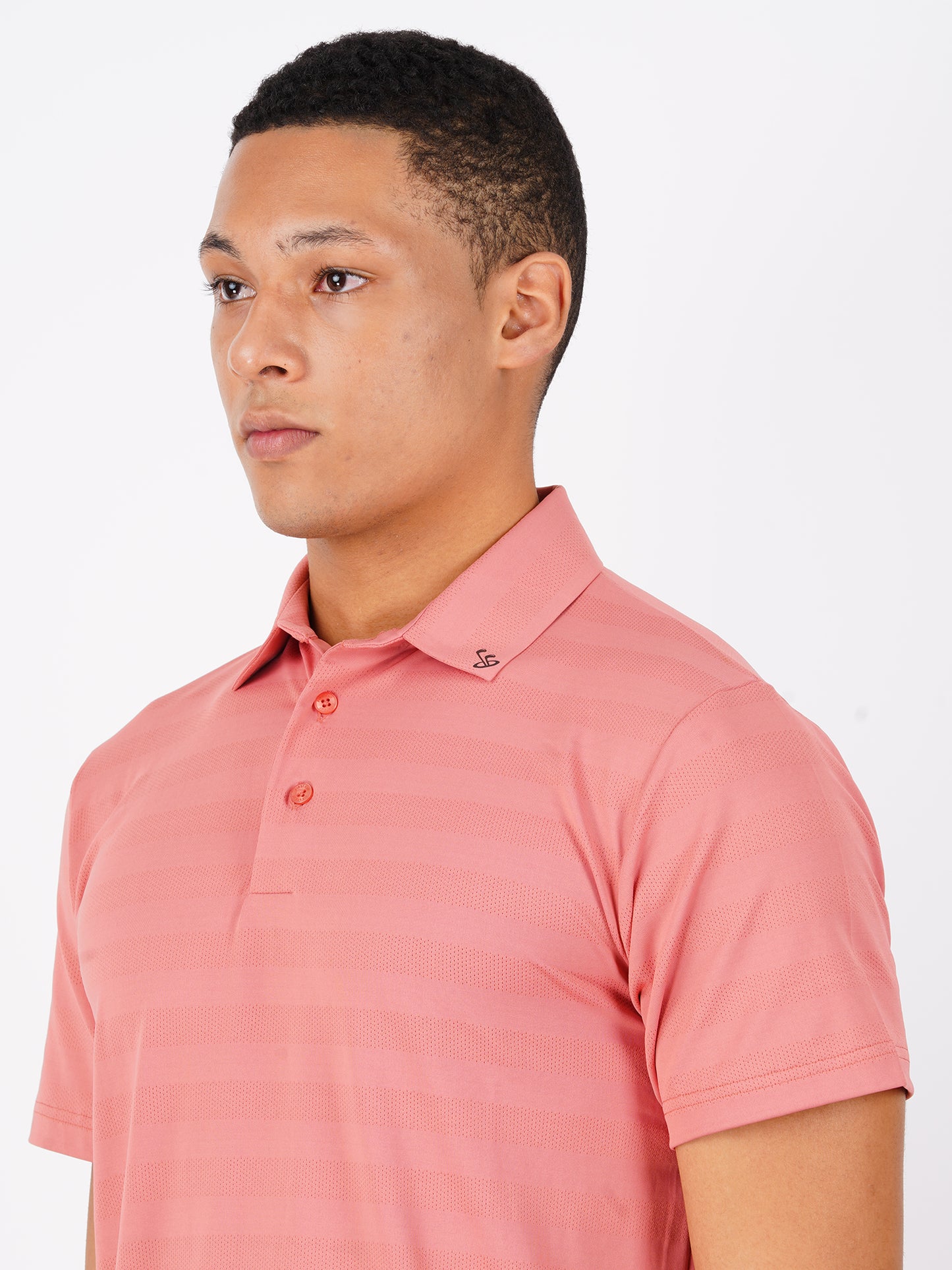 JACQUARD GOLF POLO