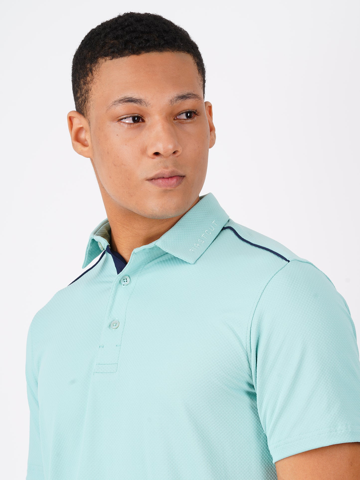 JACQUARD GOLF POLO