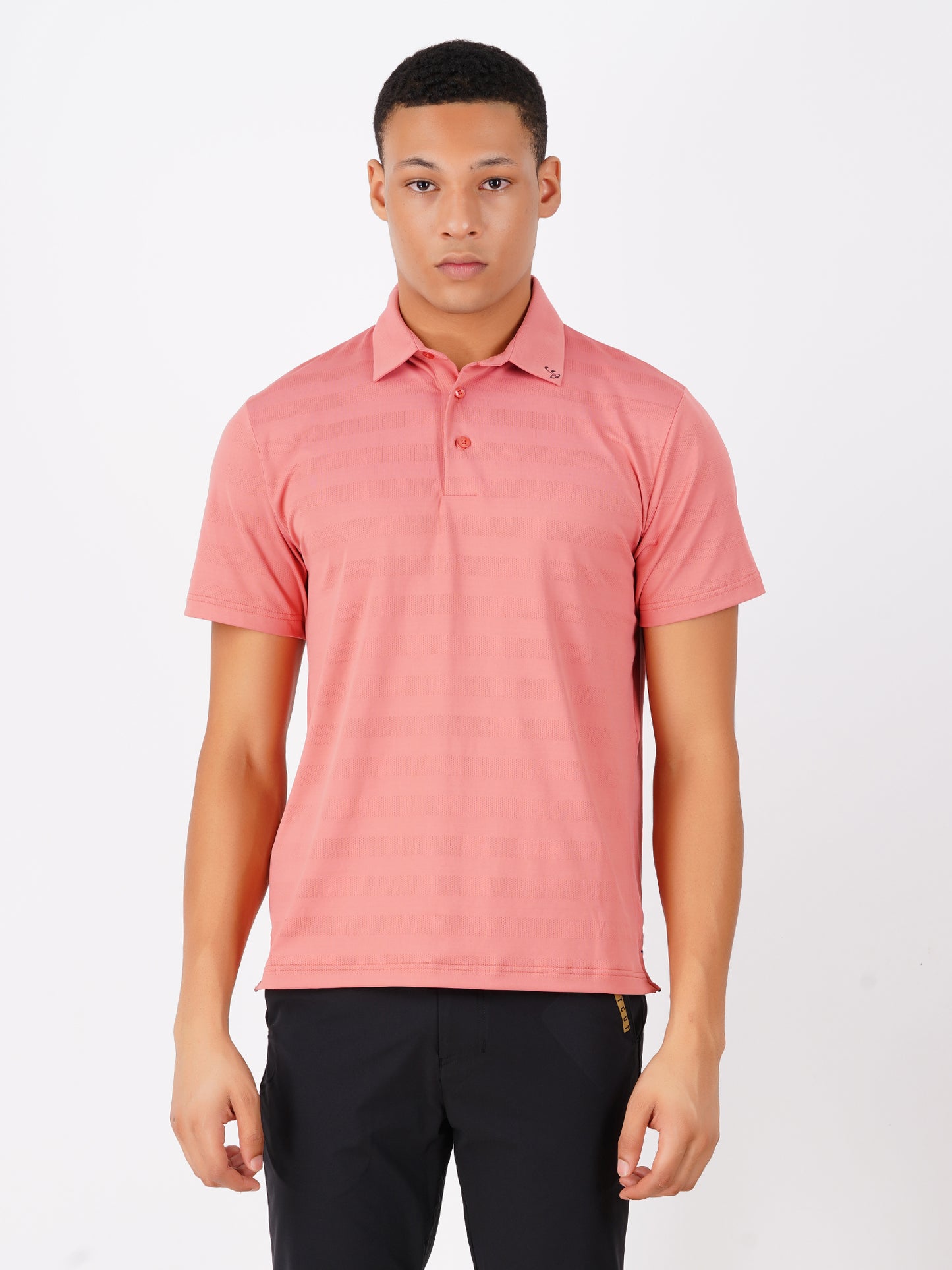 JACQUARD GOLF POLO