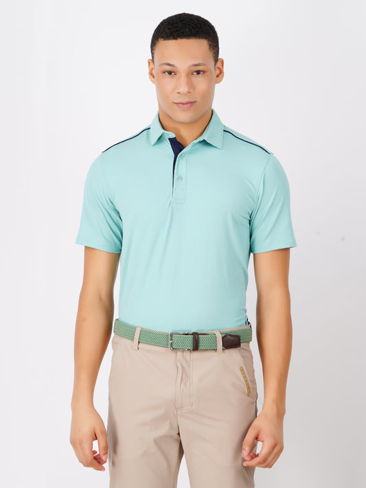 JACQUARD GOLF POLO