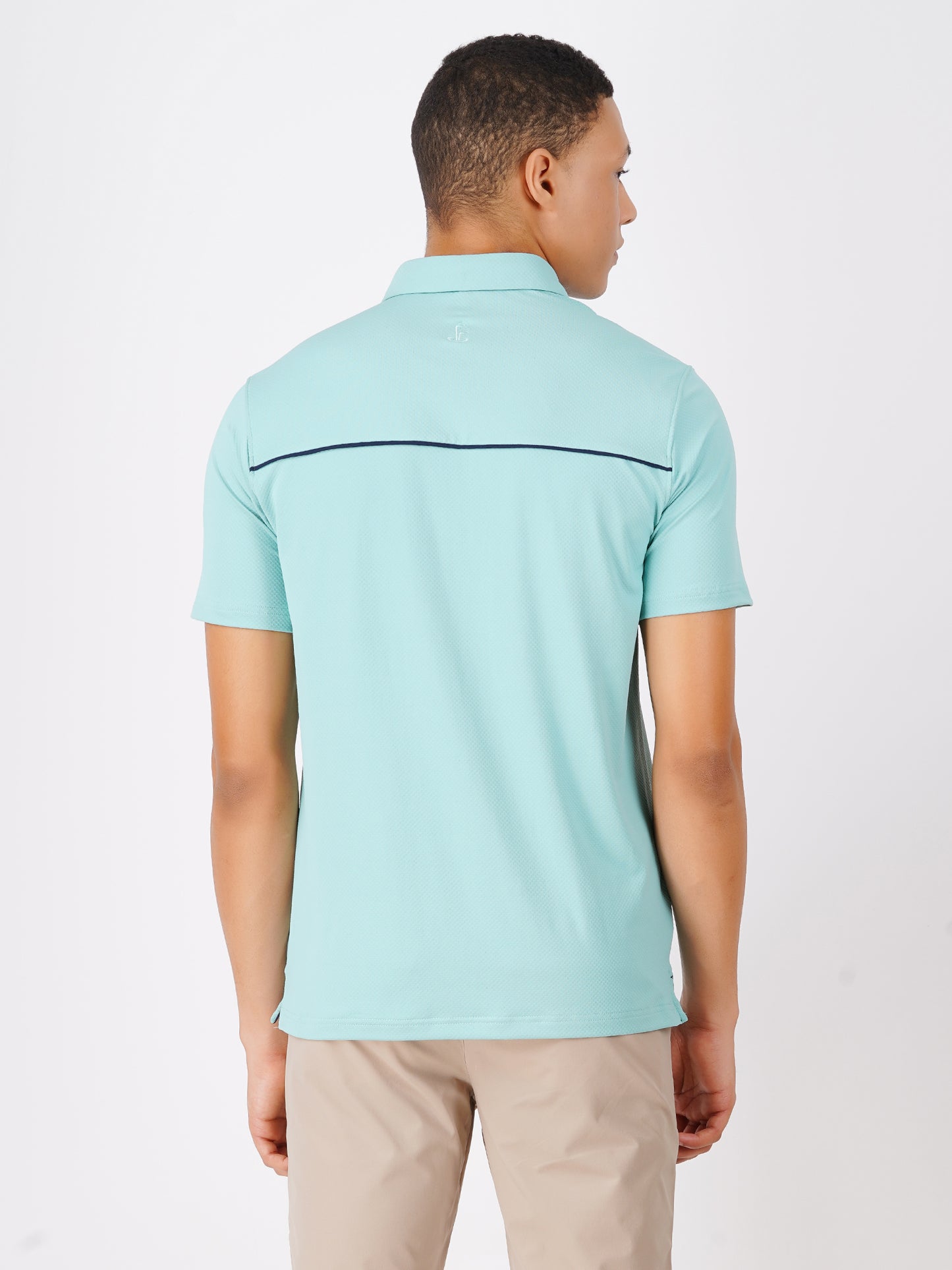 JACQUARD GOLF POLO