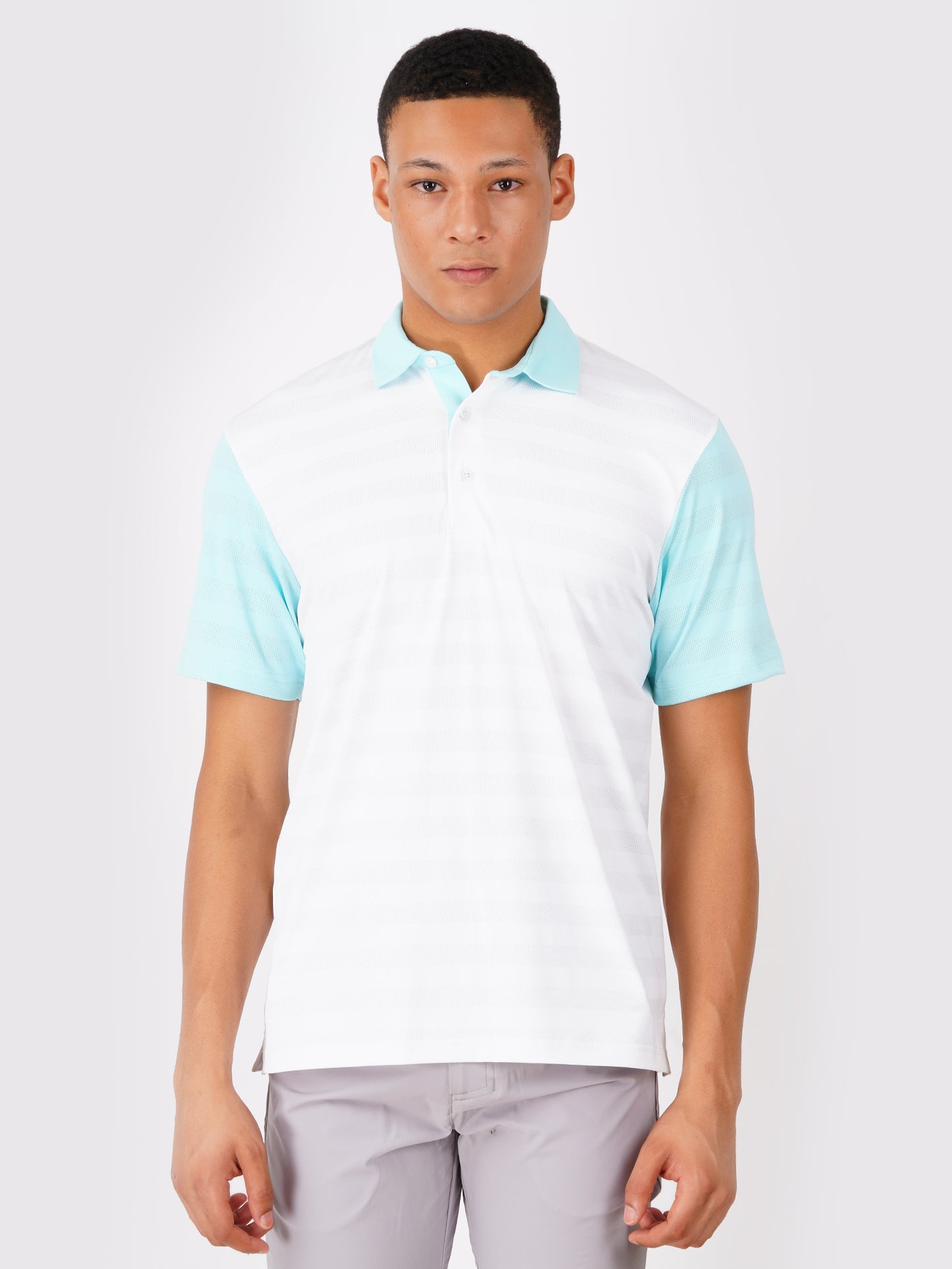 JACQUARD  GOLF POLO