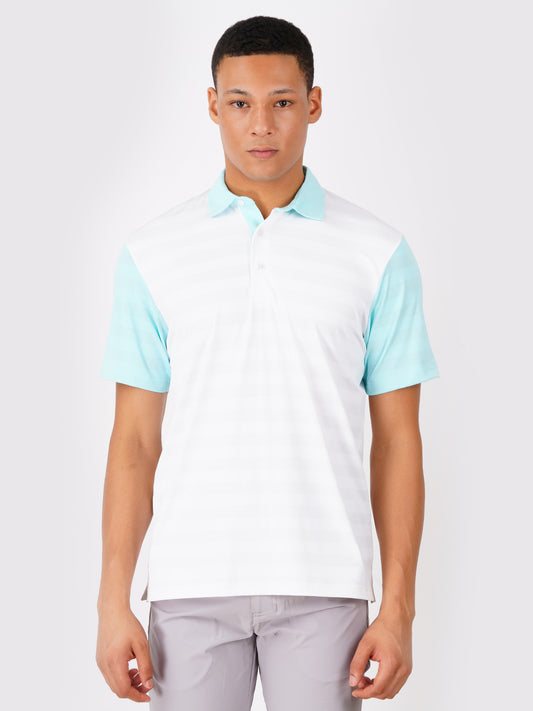 JACQUARD  GOLF POLO