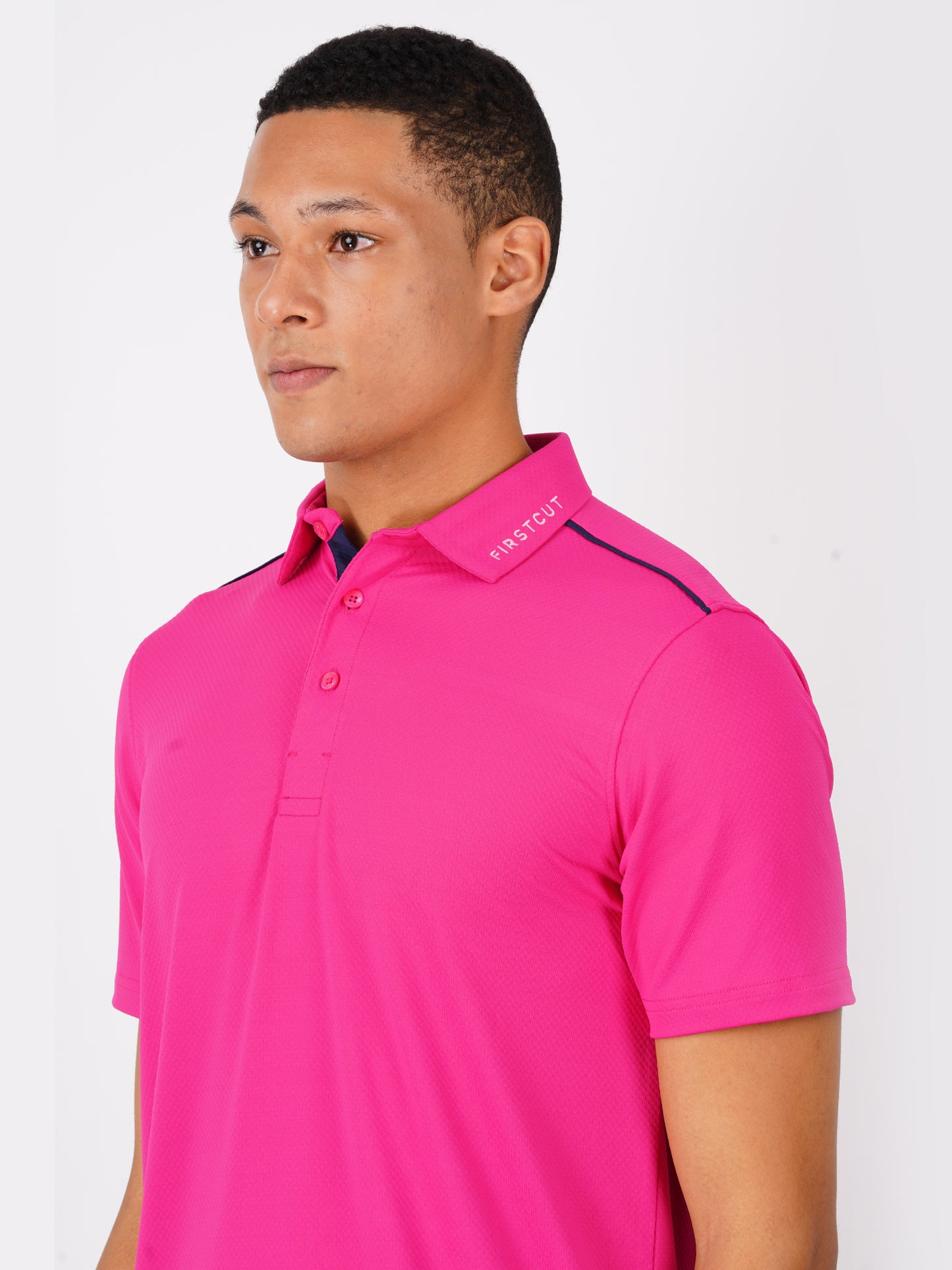 JACQUARD GOLF POLO