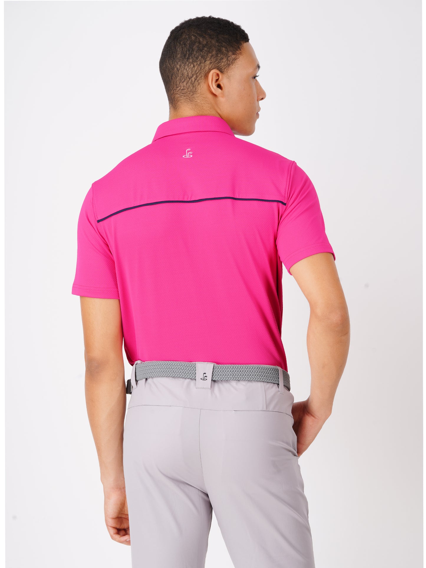 JACQUARD GOLF POLO